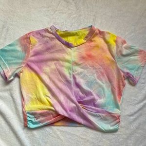 Tie-Dye Crop Top